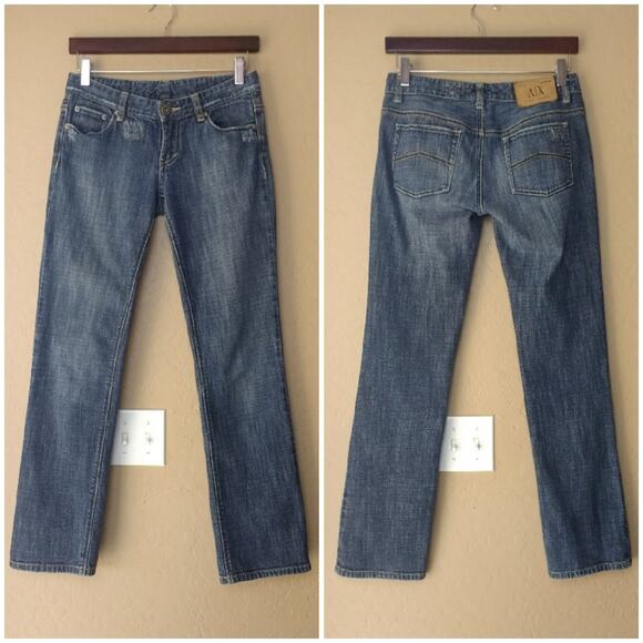 Armani Exchange Distressed Denim Jeans - Picture 2 of 8